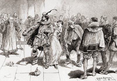 Petruchio: Fear not, sweet wench, they shall not touch thee Kate, I